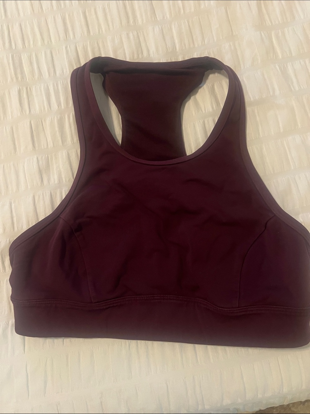 lululemon athletica High-Neck Racerback Sports Bra - Plum